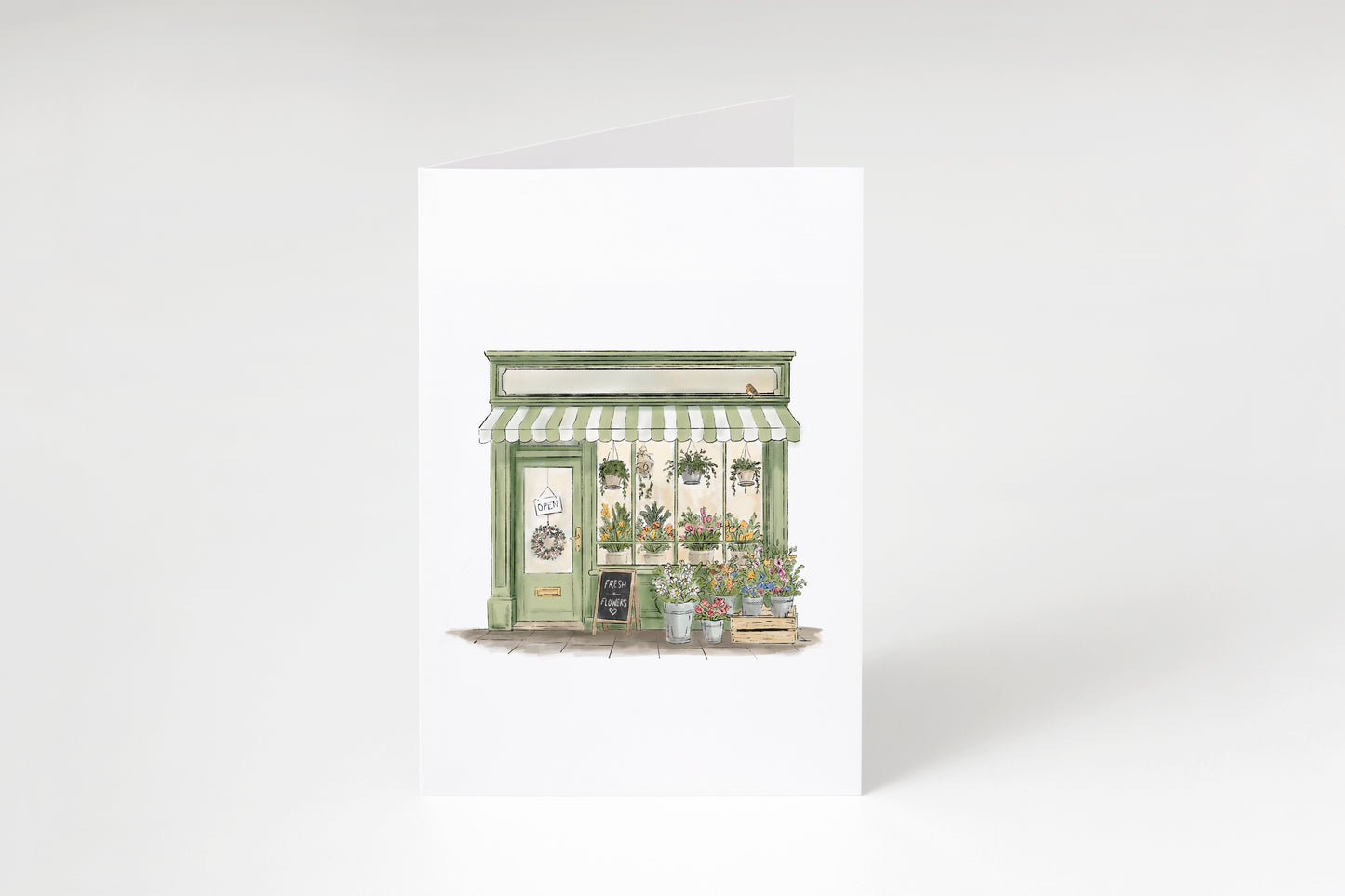 The Florist - Greeting Card