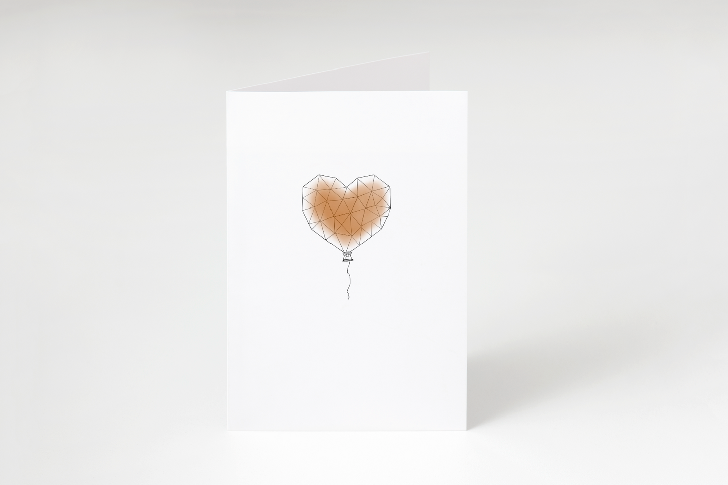 Heart Balloon - Greeting Card
