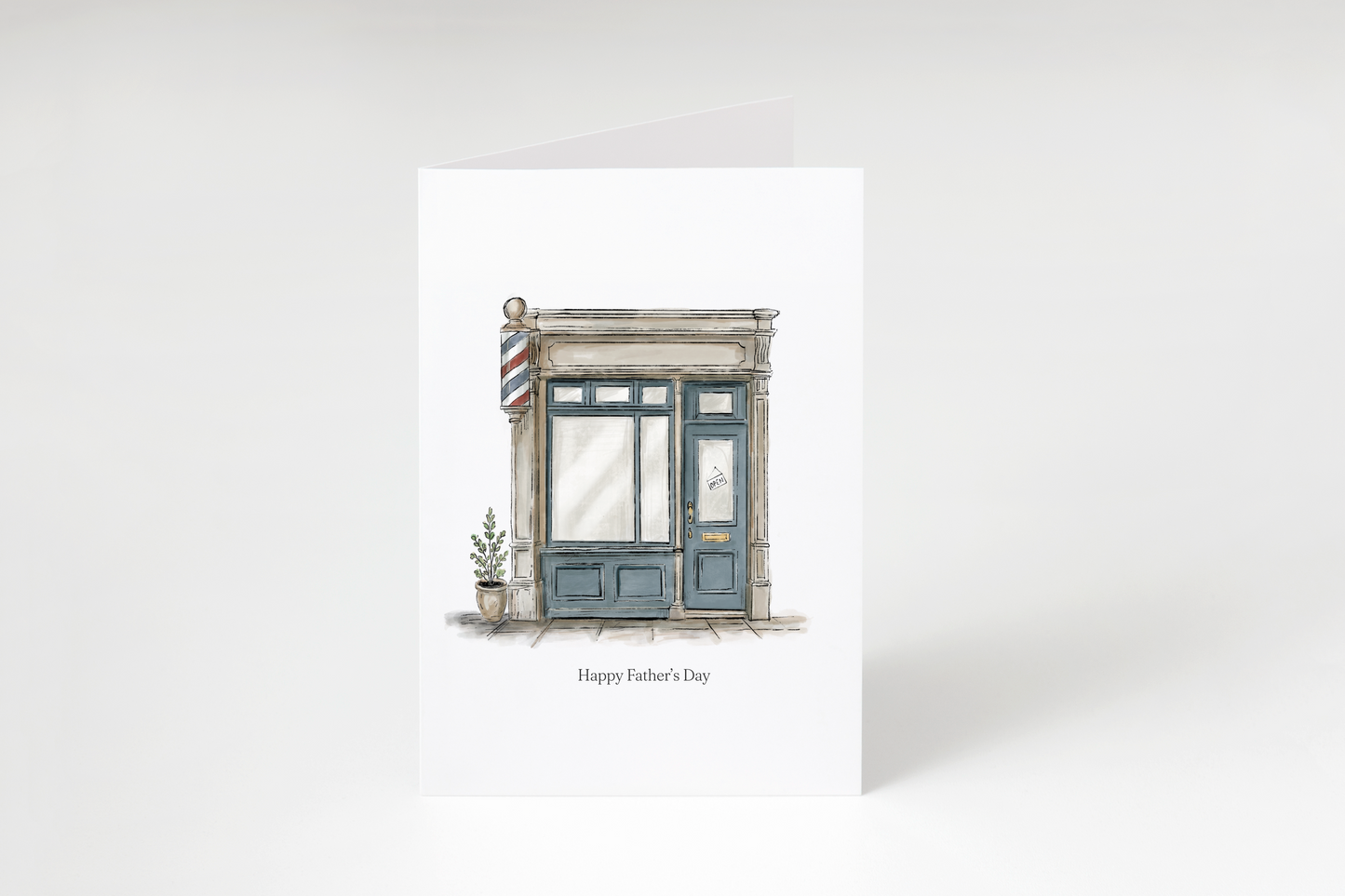 The Barbershop - Father’s Day Card