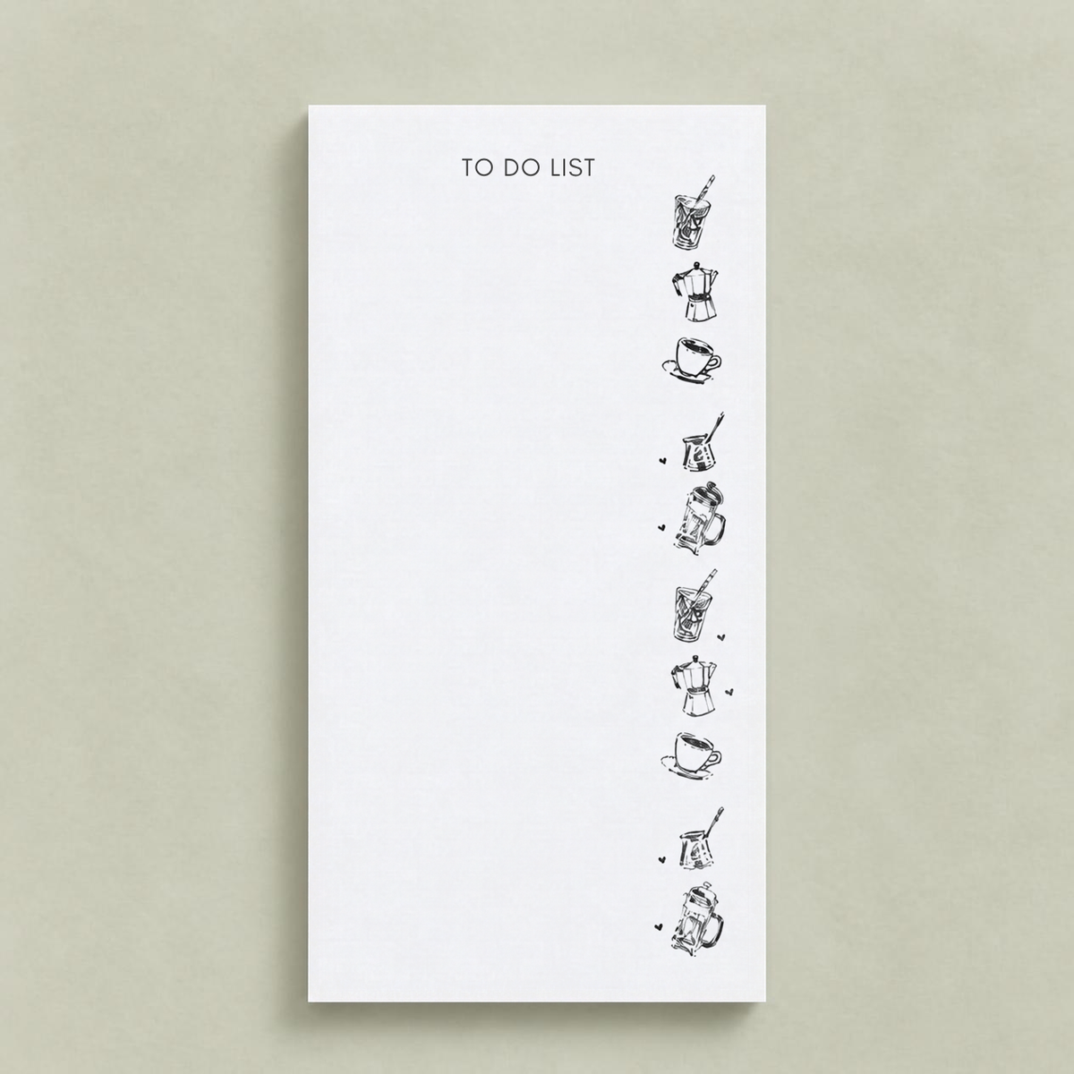 Coffee Lover Notepad