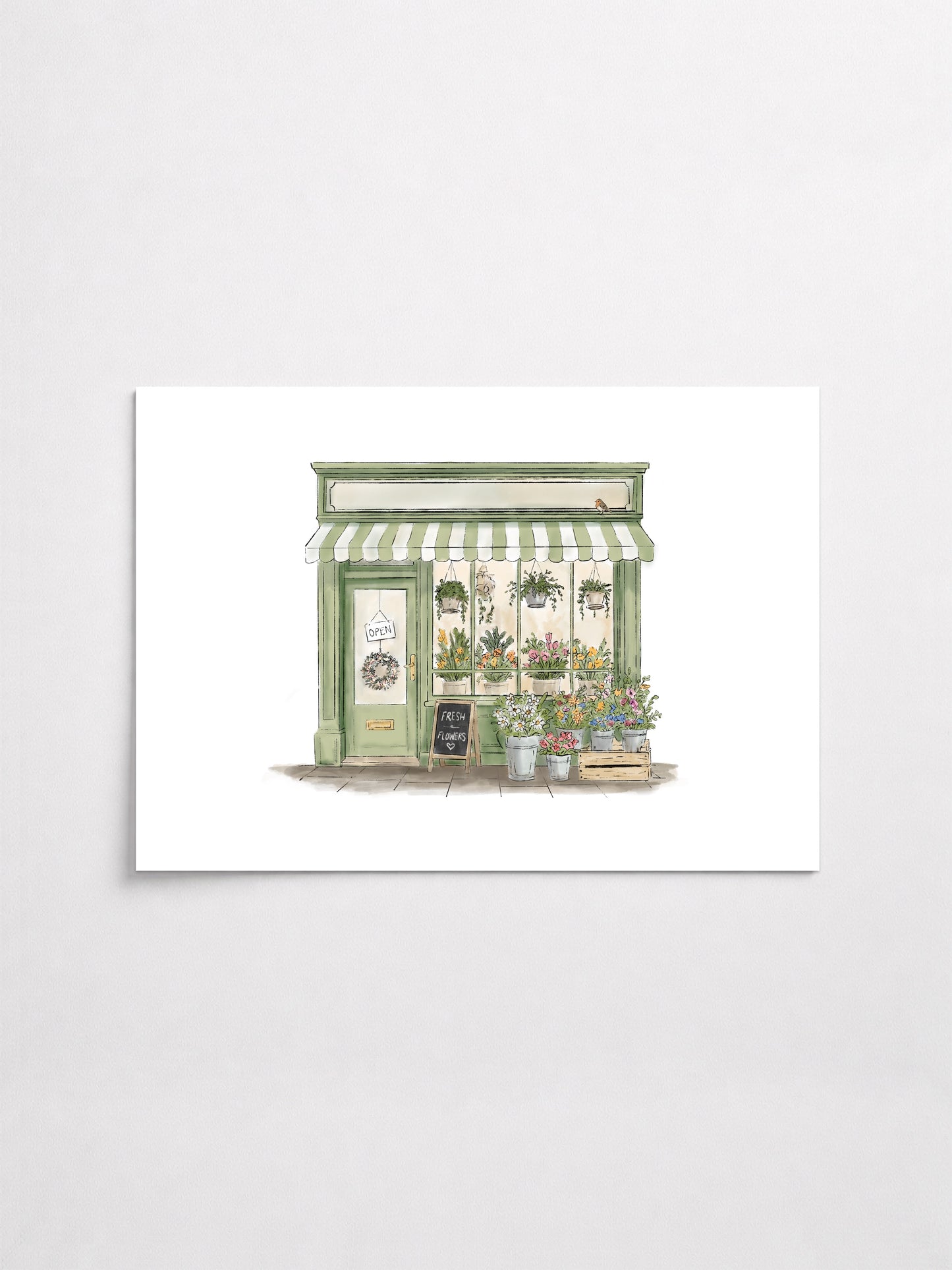 The Florist - Print