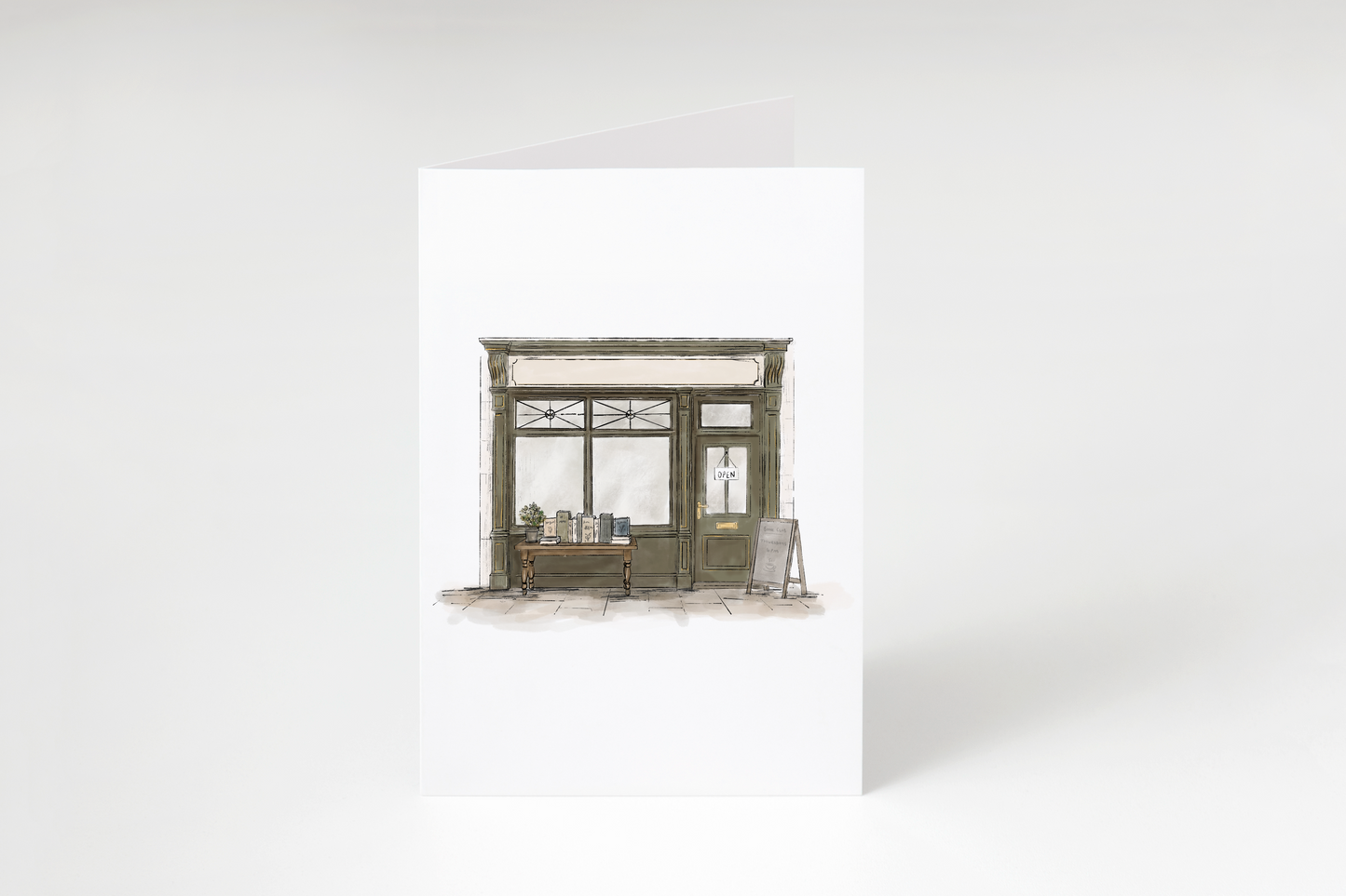 The Bookshop - Greeting Card