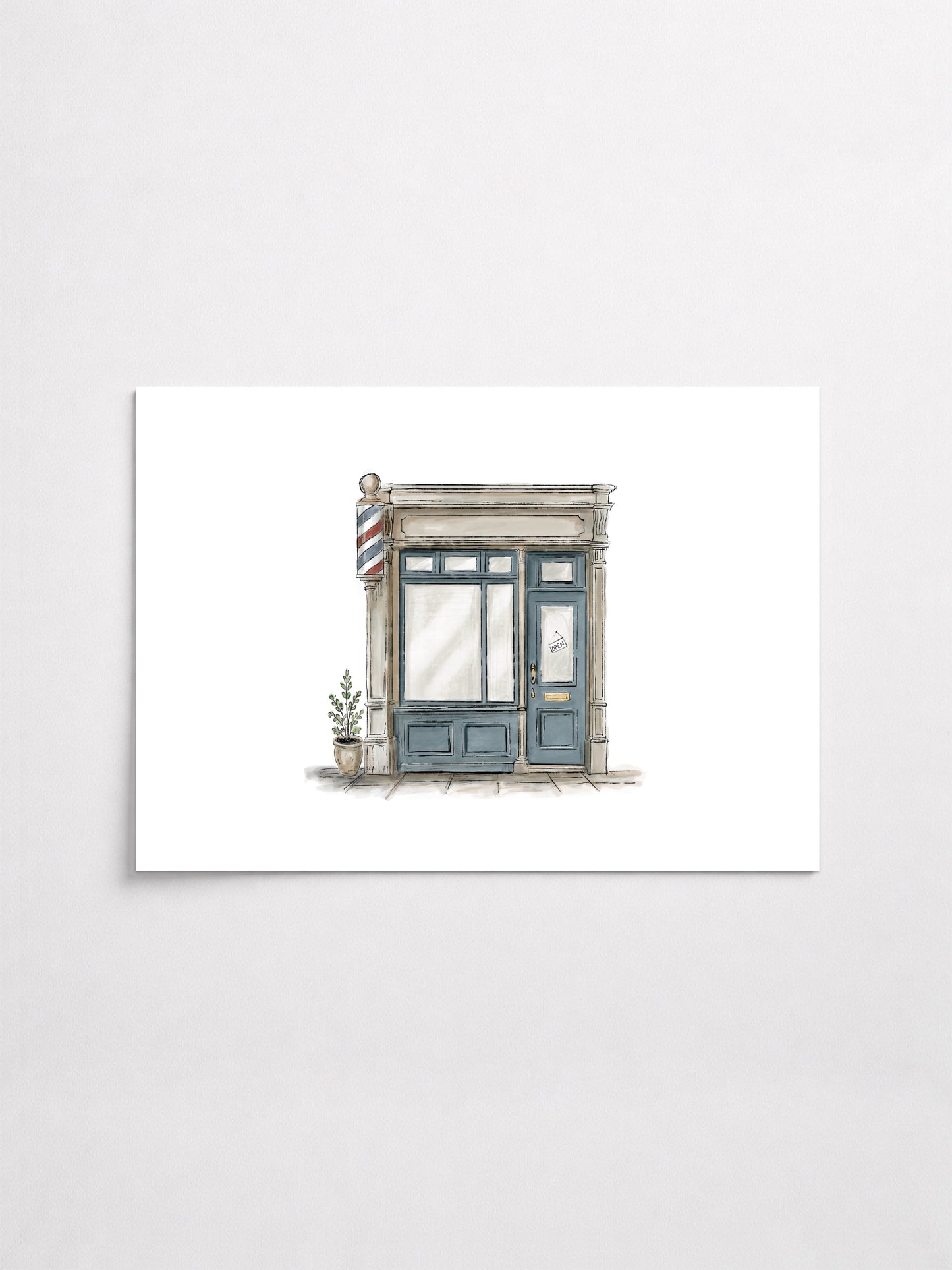 The Barbershop - Print