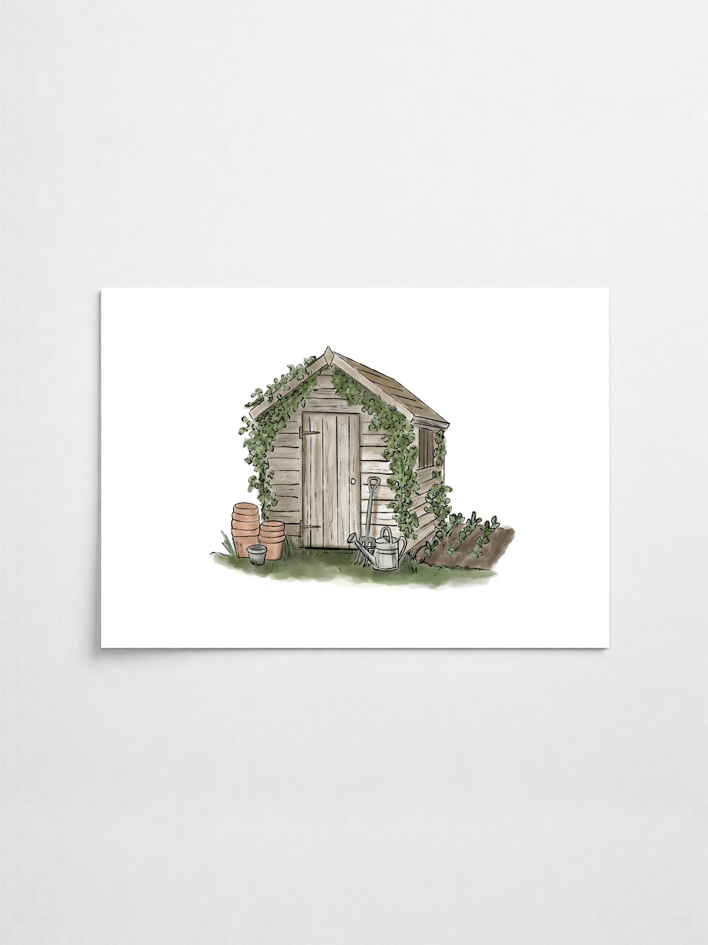 The Garden Shed - Print