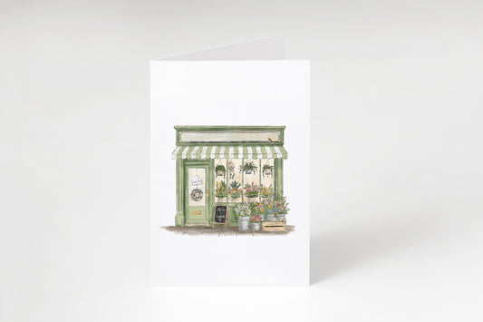 The Florist - Greeting Card