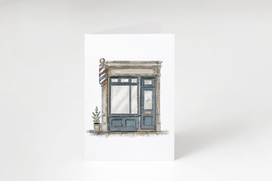 The Barbershop - Greeting Card