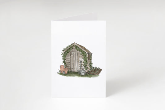 The Garden Shed - Greeting Card