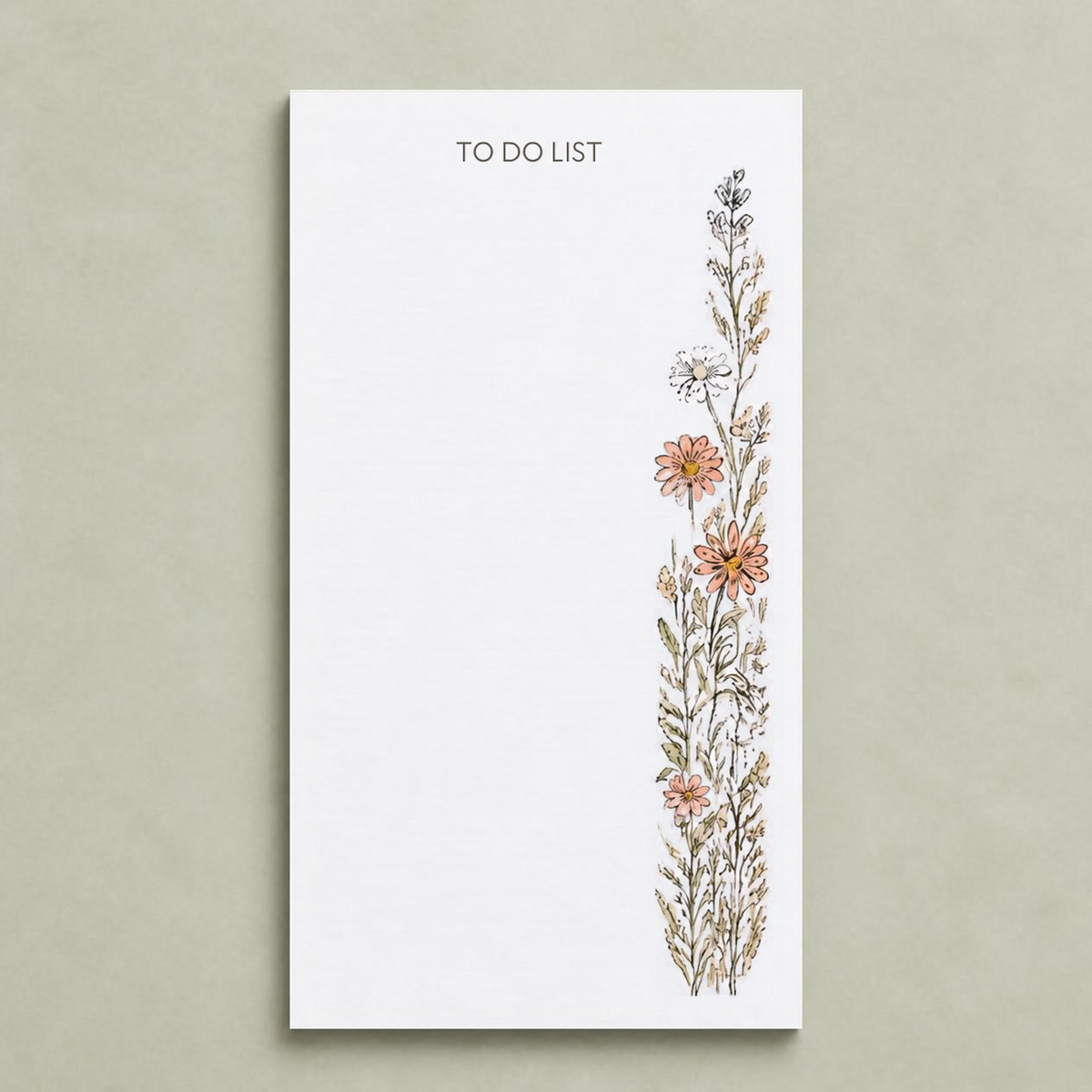 Wildflower Notepad